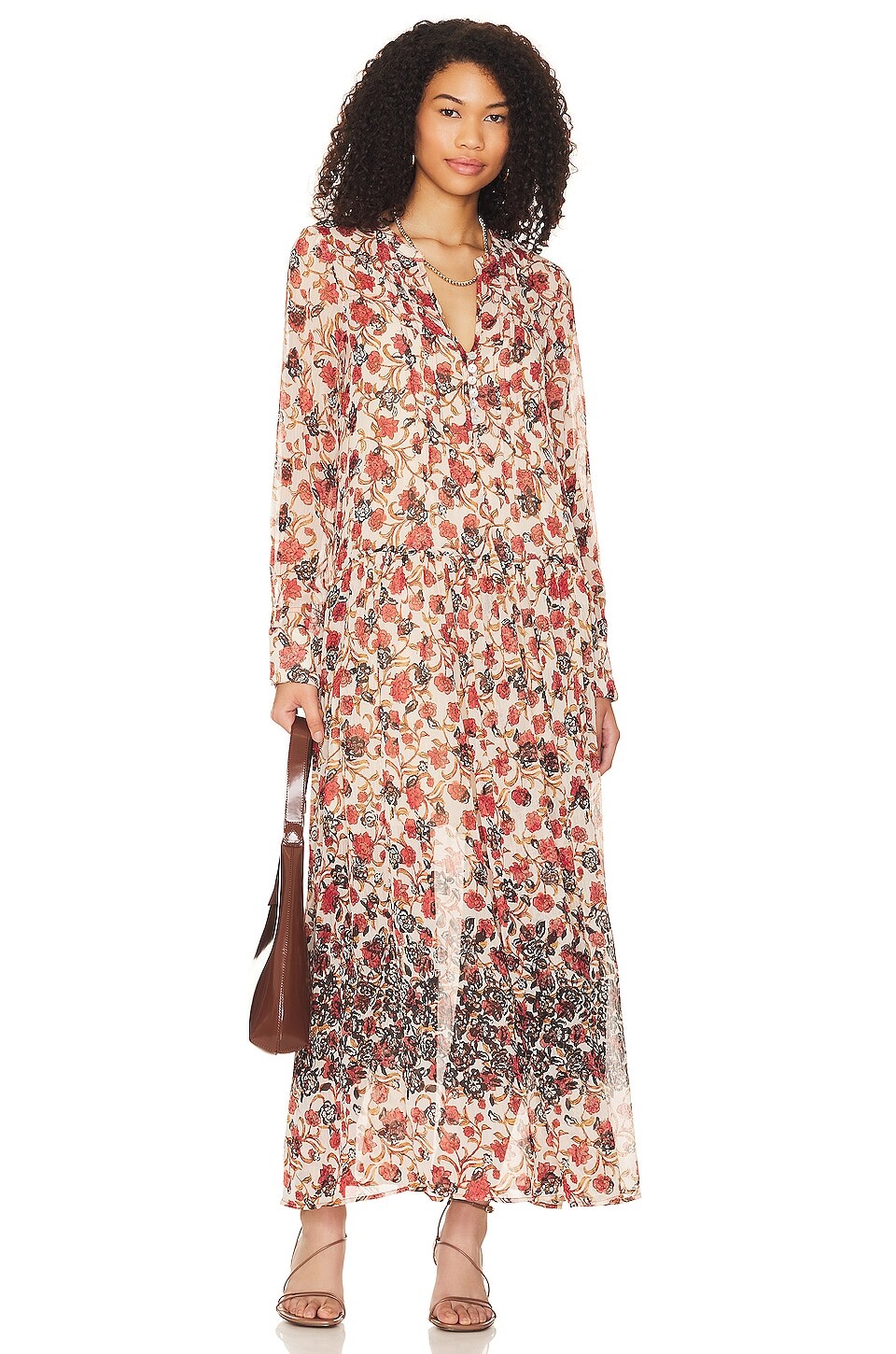 

Платье Free People See It Through, цвет Tea Combo