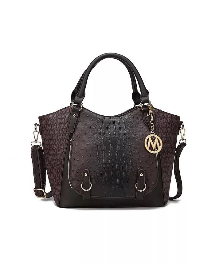 

Сумка-сэтчел Jacqueline Signature от Mia K Mkf Collection, коричневый