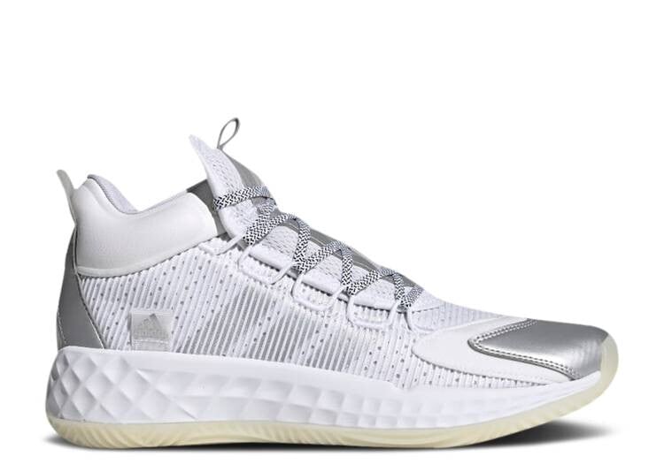 

Кроссовки Adidas PRO BOOST MID 'WHITE SILVER METALLIC', белый, Белый;серый