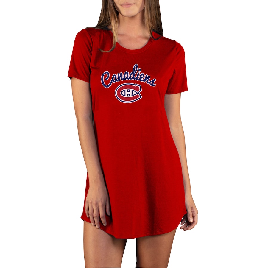 

Ночная рубашка Concepts Sport Montreal Canadiens, красный