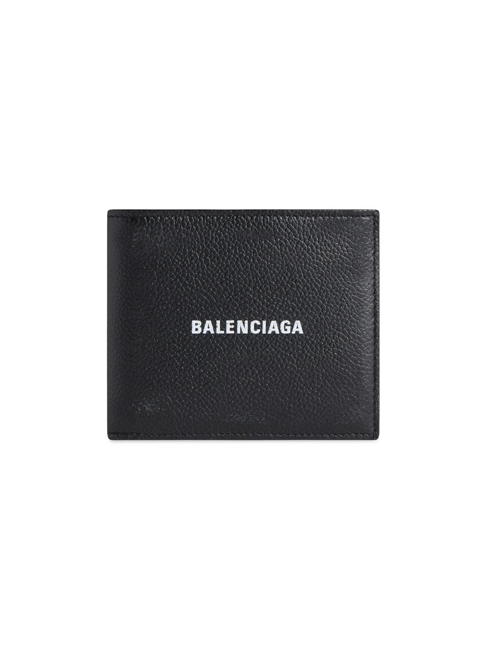 

Кошелек для сложенных монет Cash Square с эффектом б/у Balenciaga, черный