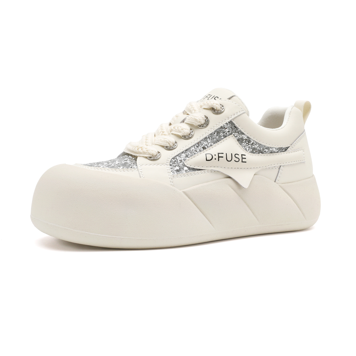 

Кроссовки D:FUSE SCANDINAVIA Skateboarding Shoes Women's Low-top Off White, цвет Off White