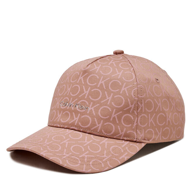 

Бейсболка Calvin Klein Monogram, розовый