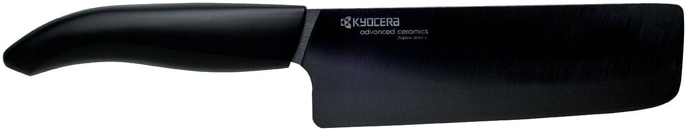 

Нож керамический Kyocera Nakiri, черный