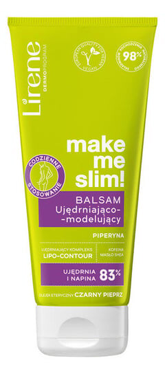 

Укрепляющий и моделирующий бальзам Черный перец 200мл Lirene Make Me Slim
