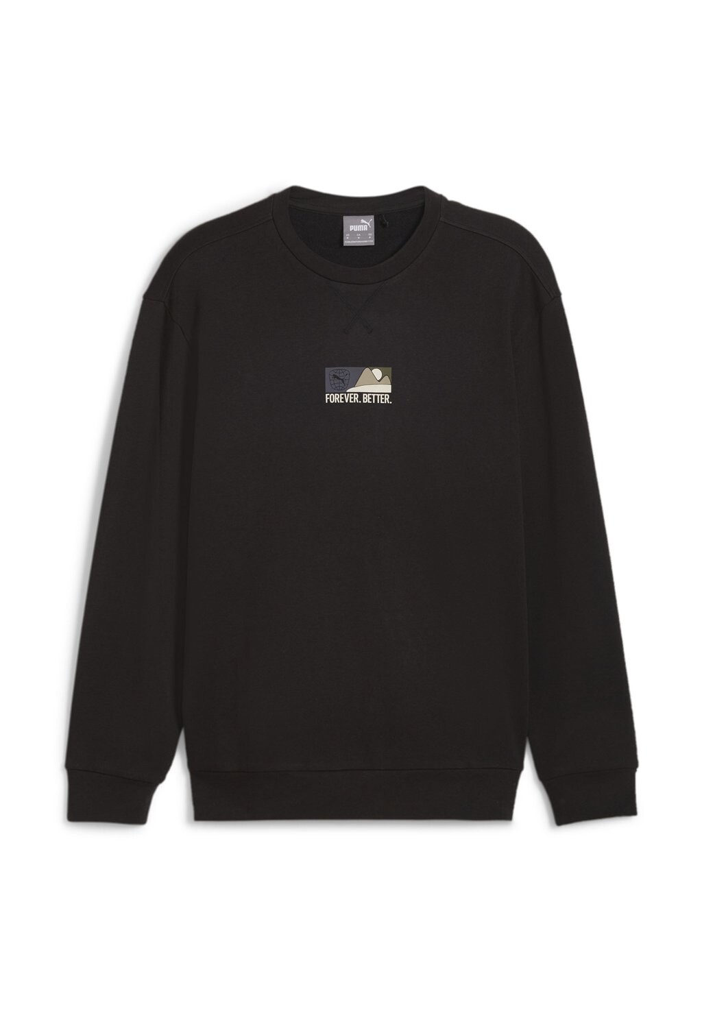 

Толстовка с капюшоном BETTER CREW Puma, черный