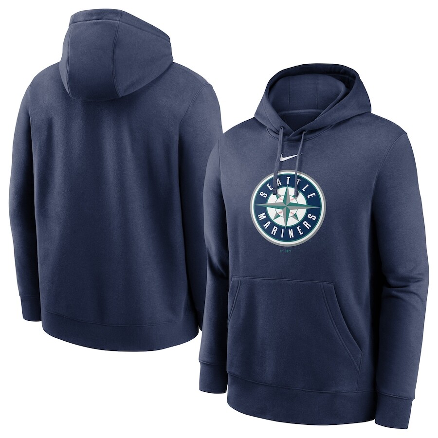 

Пуловер с капюшоном Nike Seattle Mariners, нави