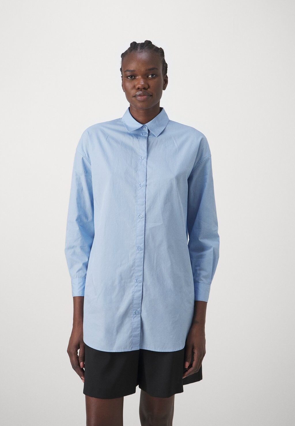 

Рубашка CAMICIA Armani Exchange, Светло-синий