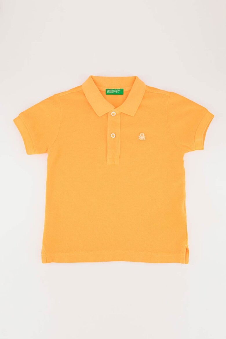 

Футболка с воротником United Colors Of Benetton, оранжевый