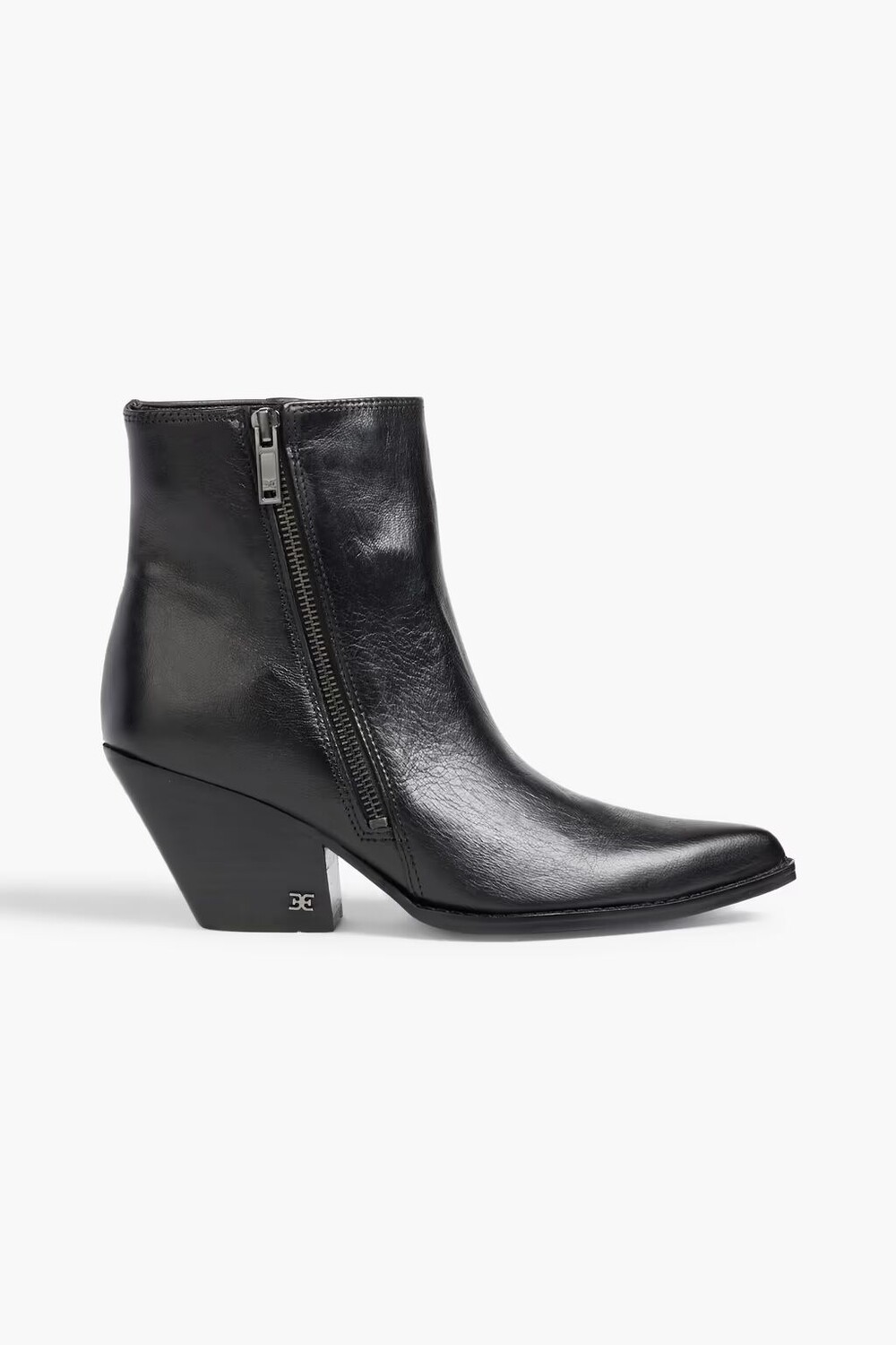 

Кожаные ботильоны Jane Sam Edelman, черный