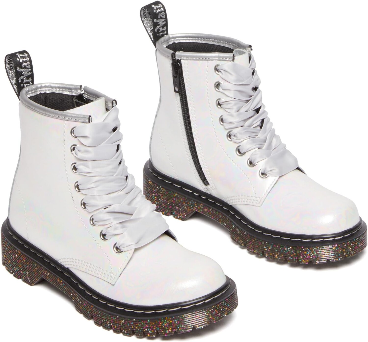 

Ботинки на шнуровке 1460 Pascal Bex Dr. Martens, цвет White Pink