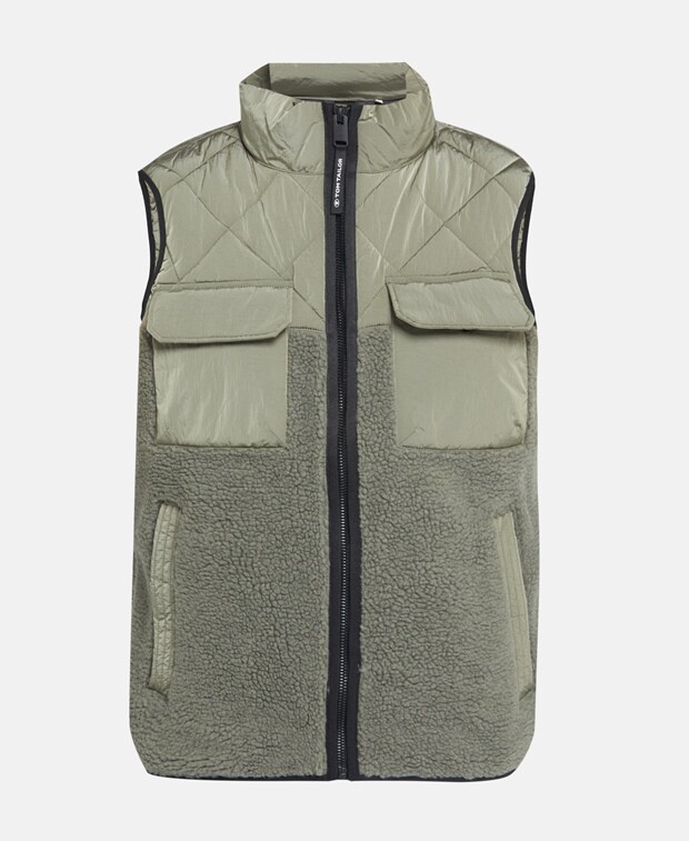 

Стеганый жилет Tom Tailor, цвет Moss