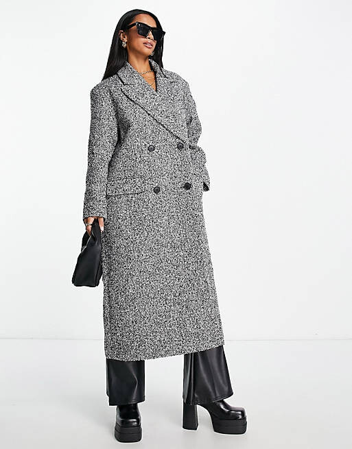 

Пальто для папы цвета соли и перца ASOS DESIGN Petite