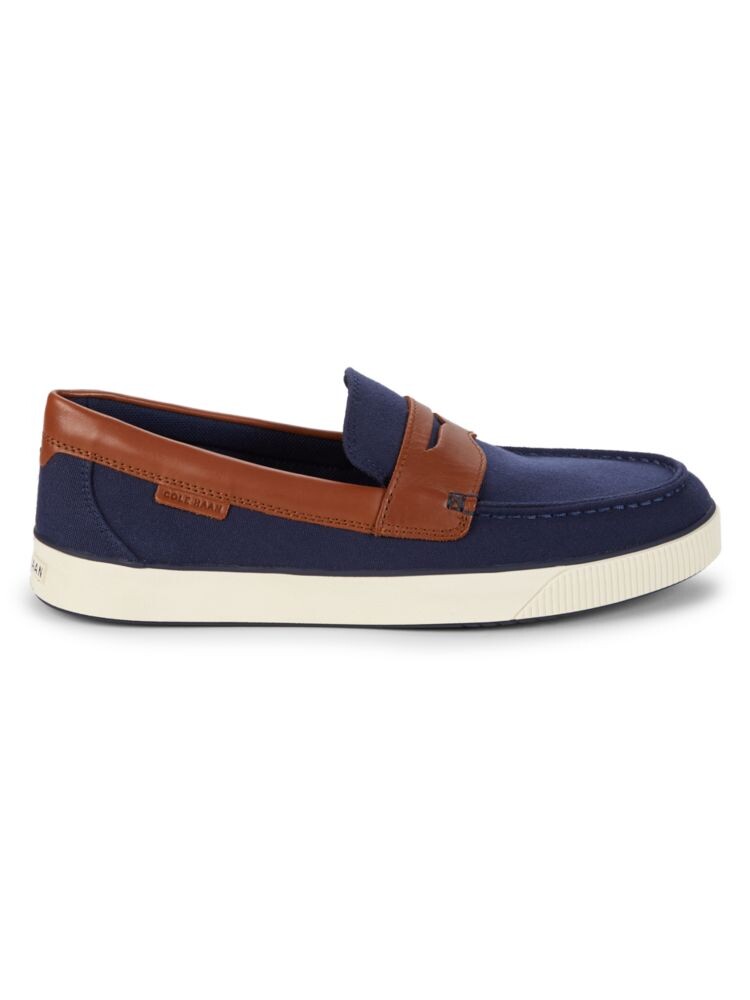 

Нантакетские пенни-лоферы Cole Haan, темно-синий