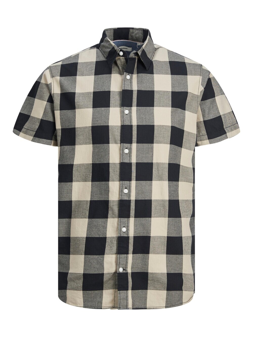 

Рубашка узкого кроя на пуговицах JACK & JONES GINGHAM, бежевый