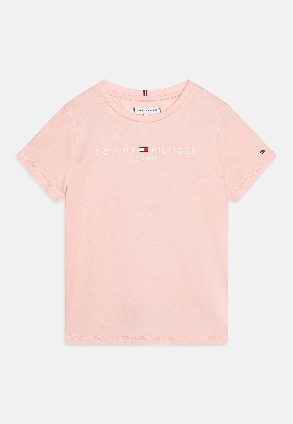

Футболка с принтом ESSENTIAL Tommy Hilfiger, цвет whimsy pink