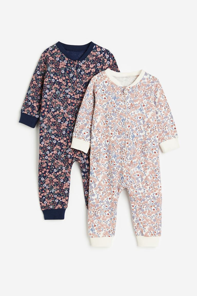 

2-х хлопковые пижамы с рисунком H&M