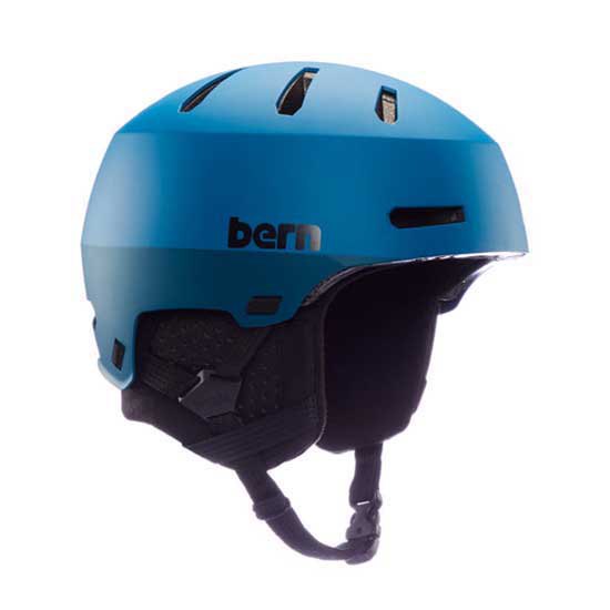 Шлем Bern Macon 2.0, синий зимний шлем macon 2 0 mips bern цвет metallic copper black
