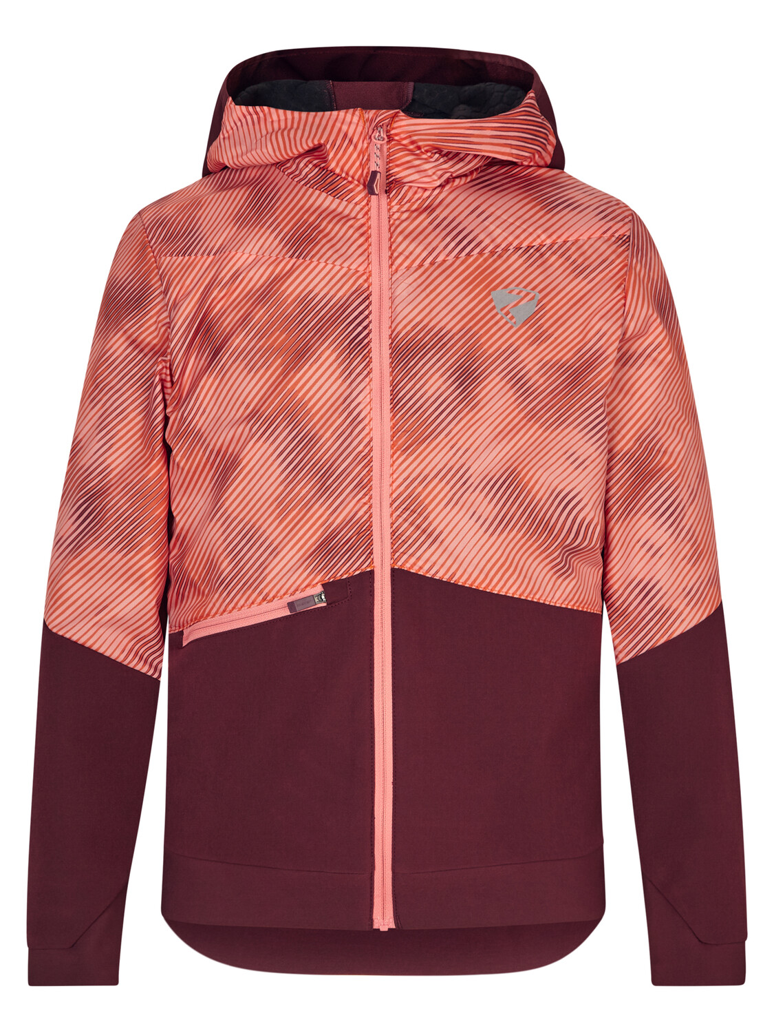 Функциональная куртка Ziener Aktivjacke NAILE Junior, цвет pink stripe print