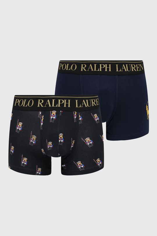 

Боксеры (2 пары) Polo Ralph Lauren, мультиколор