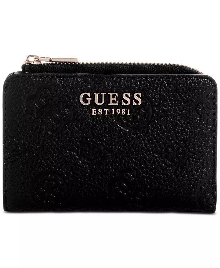 

Маленький кошелек Cresidia на молнии Guess, черный