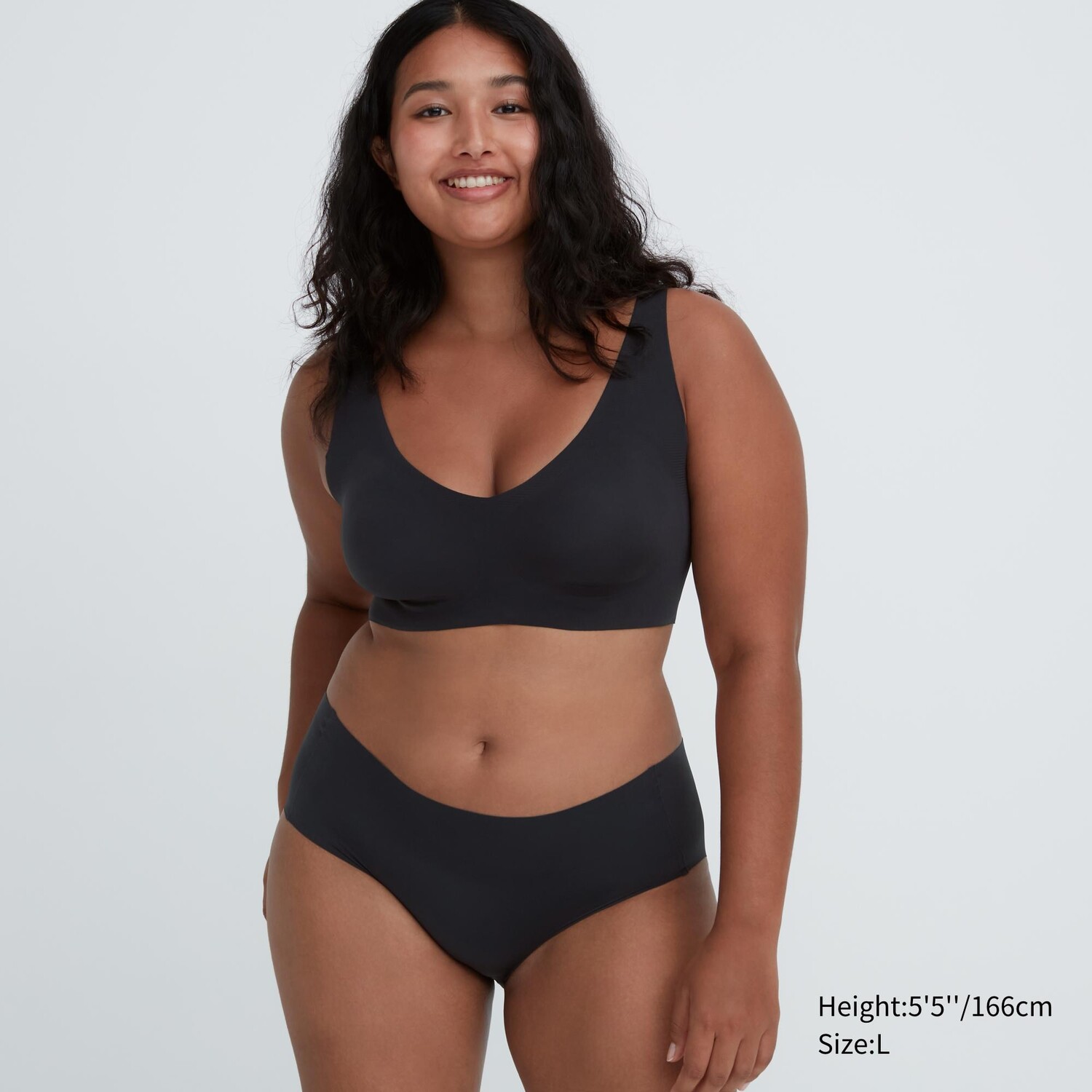

Relax bra без беспроводной связи UNIQLO, черный