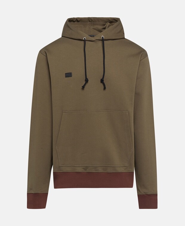 

Худи с капюшоном Helmut Lang, хаки