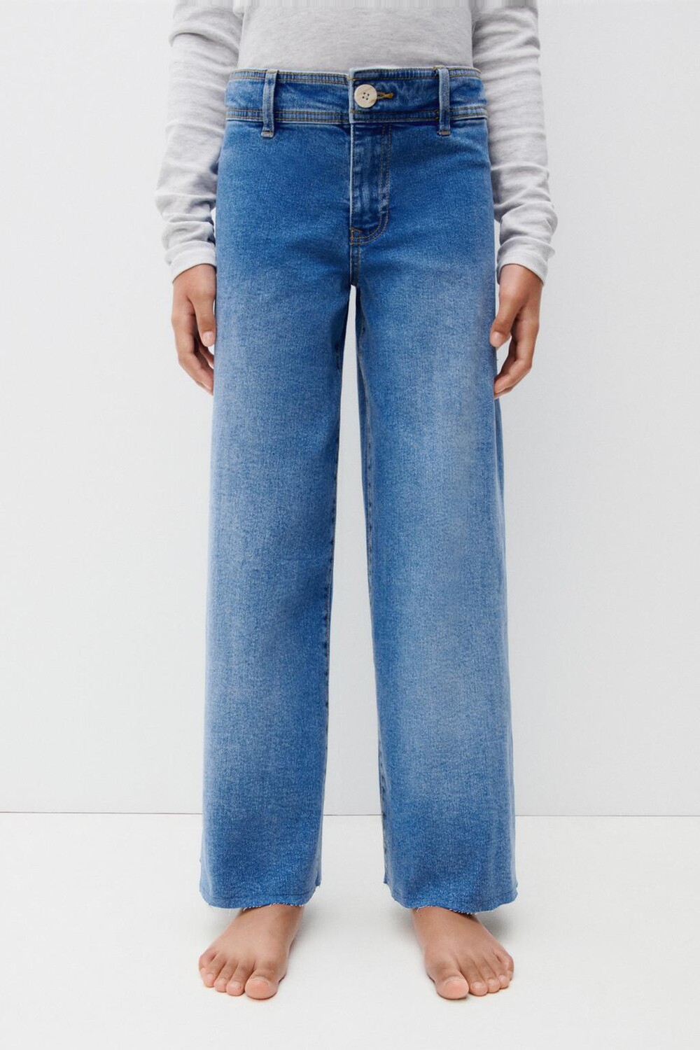 

Морские джинсы ZARA, синий