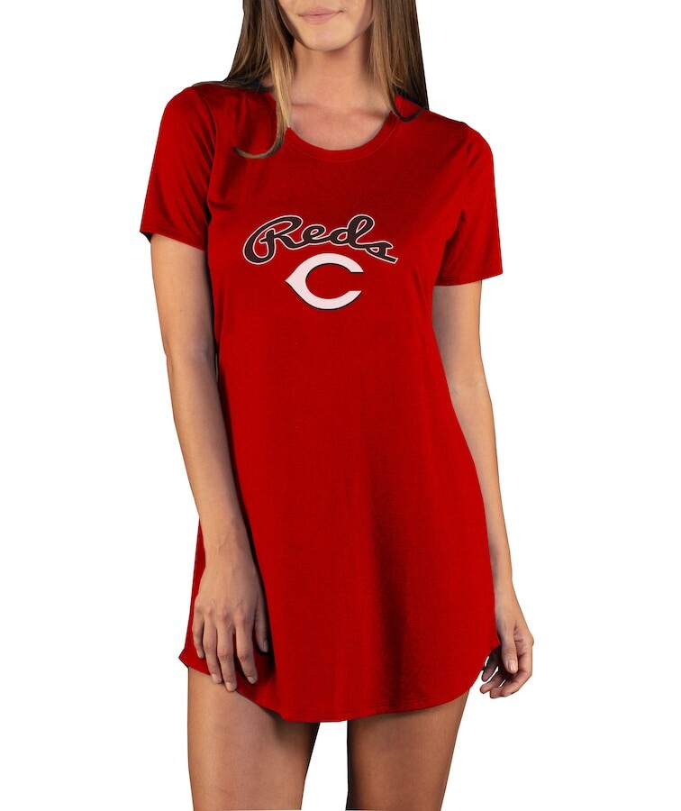 

Ночная рубашка Concepts Sport Cincinnati Reds, красный