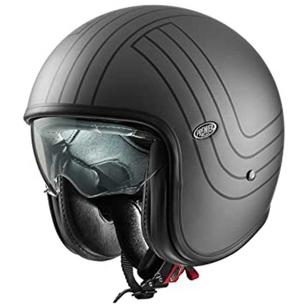 

Открытый шлем Premier Helmets 23 VintagePlatin Ed. EX 17 BM 22.06, черный