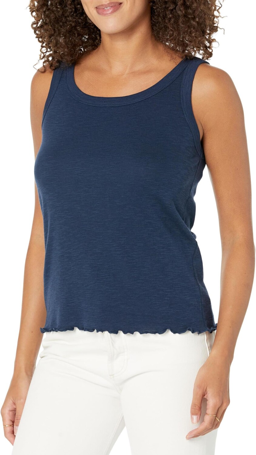 

Топ Scoop Lettuce Edge Tank NIC+ZOE, цвет Dark Indigo