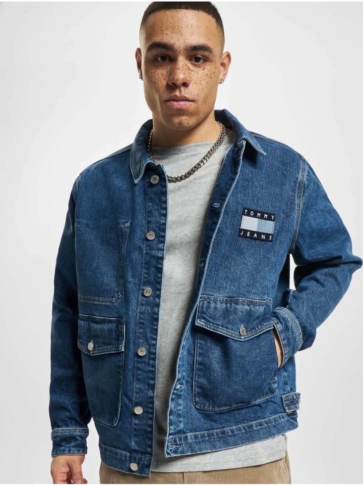 

Демисезонная куртка Tommy Hilfiger, синий