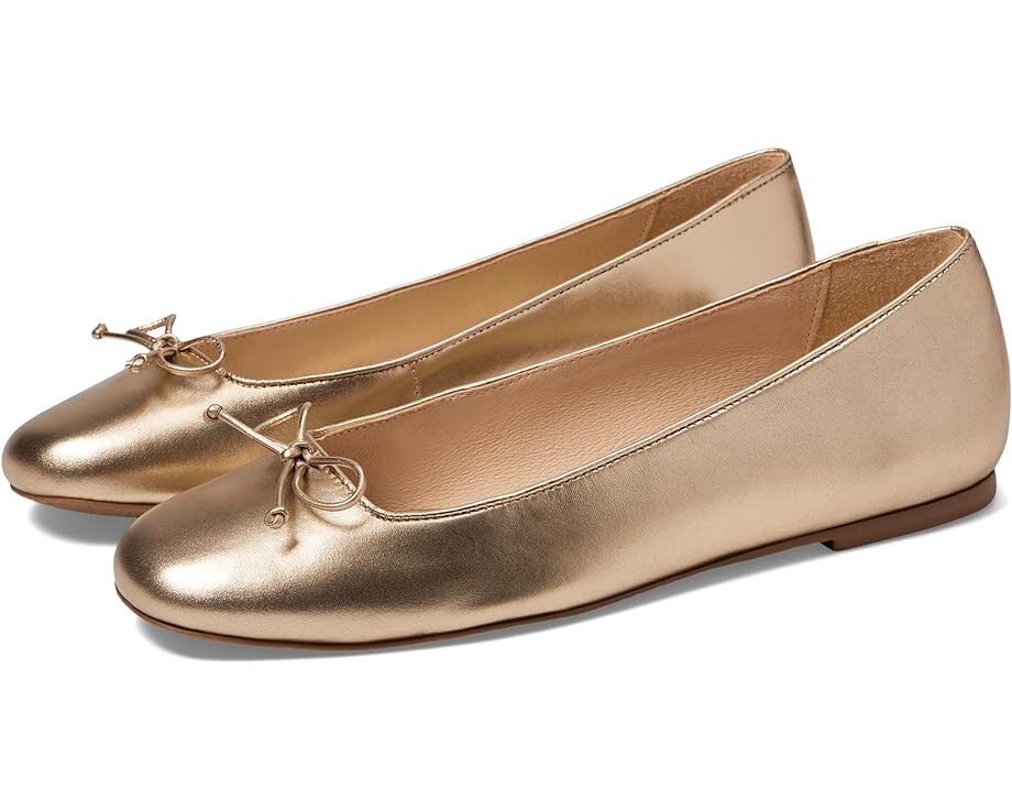 

Балетки Jack Rogers Kenlyn Ballet Leather, цвет Platinum