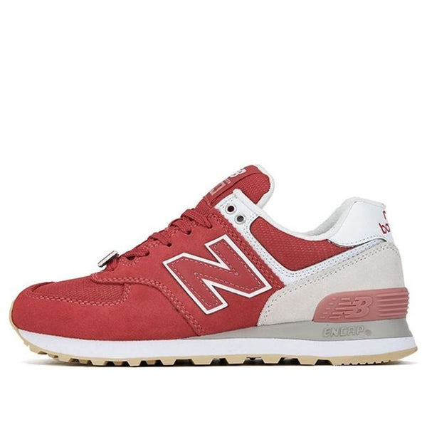 

Кроссовки 574 красные New Balance, красный