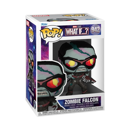 фигурка funko pop the falcon Funko POP! Marvel What If...?, коллекционная фигурка, Зомби Сокол
