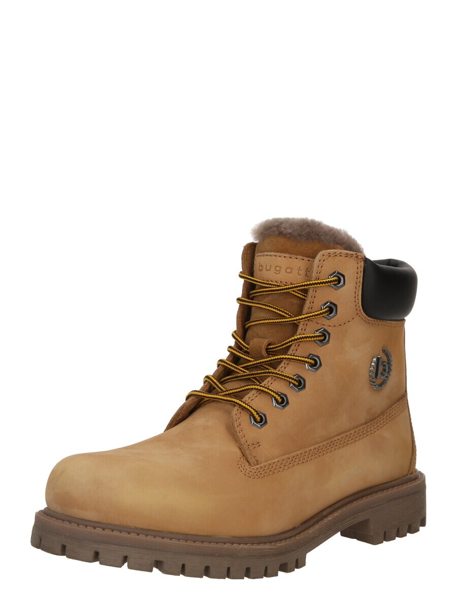 

Ботинки bugatti Lace-Up Boots Poleman, цвет Mustard