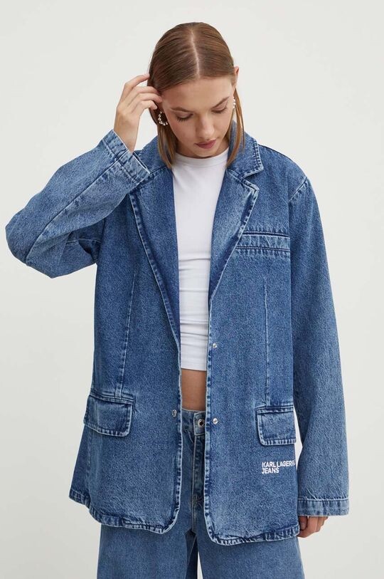 

Джинсовый пиджак Karl Lagerfeld Jeans, синий