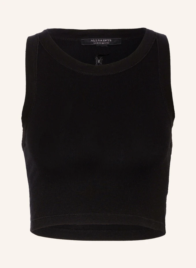 

Укороченный топ rina Allsaints, черный