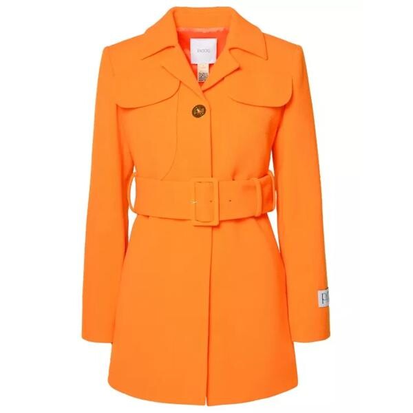 

Пальто virgin wool coat Patou, оранжевый