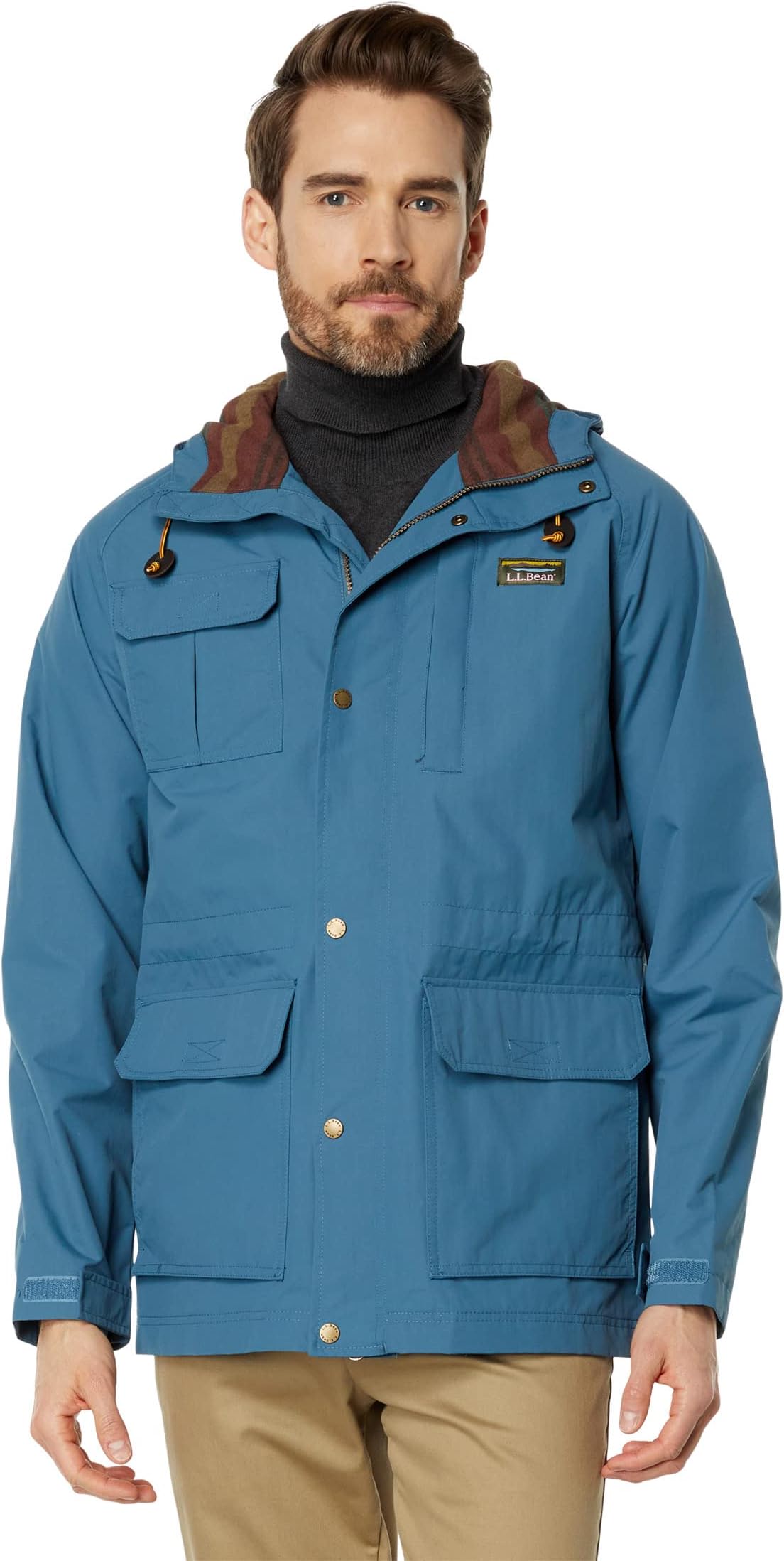 

Куртка Mountain Classic Water-Resistant Jacket Regular L.L.Bean, цвет Iron Blue