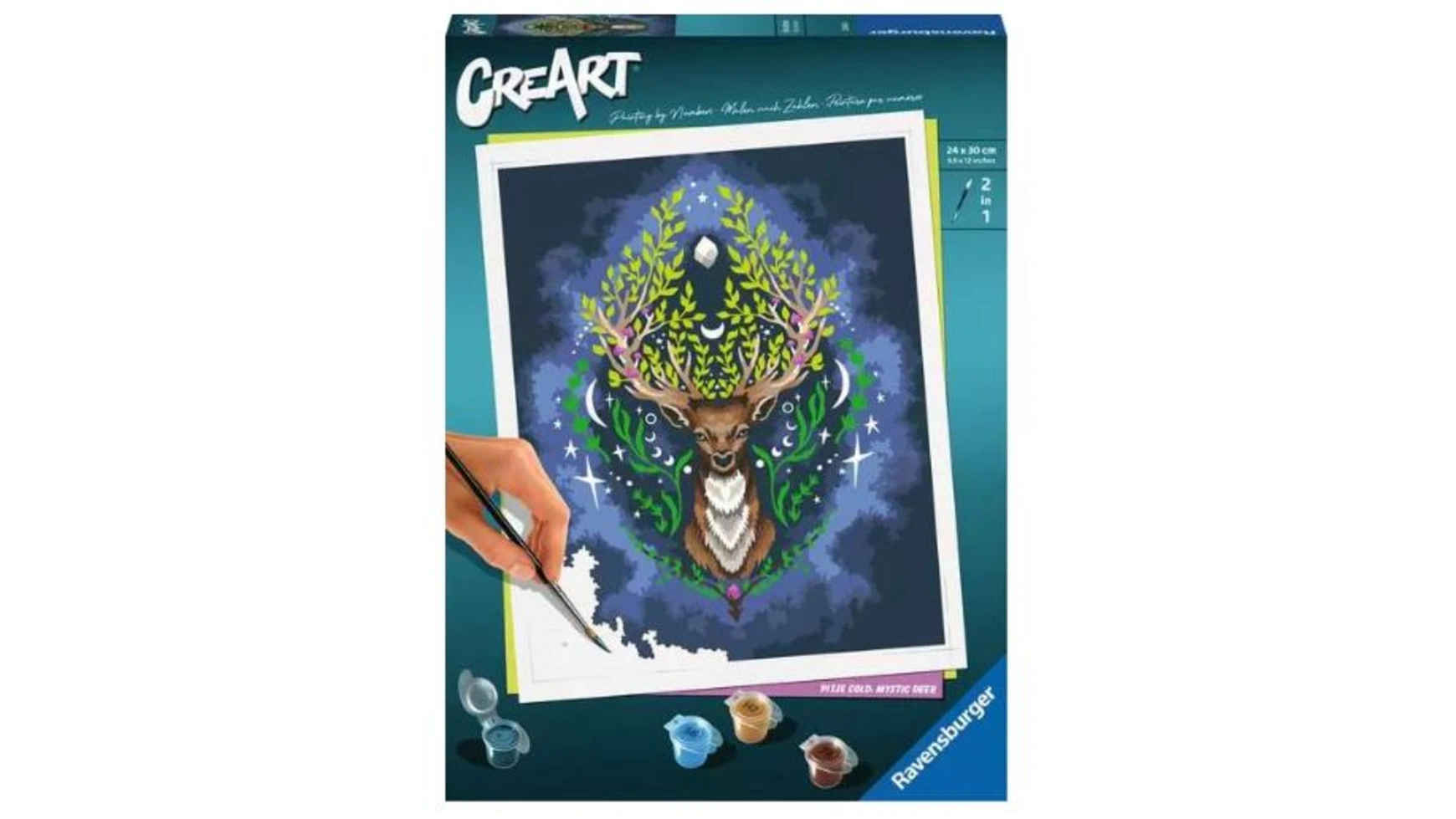 

Картина по номерам creart pixie cold: mystic deer Ravensburger Beschäftigung