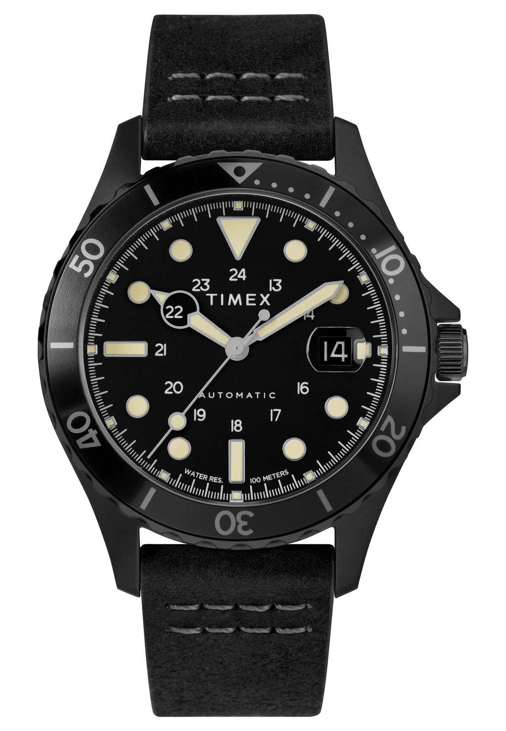 

Часы NAVI XL AUTOMATIC Timex, цвет black