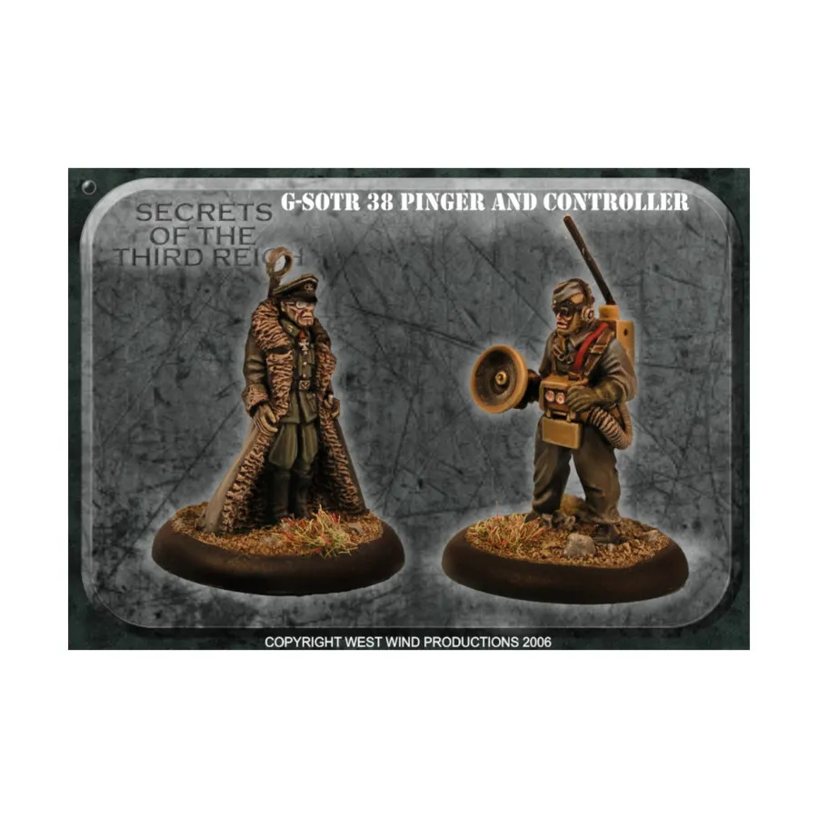 

Пингер и контроллер, Secrets of the Third Reich 1949 - German (28mm)