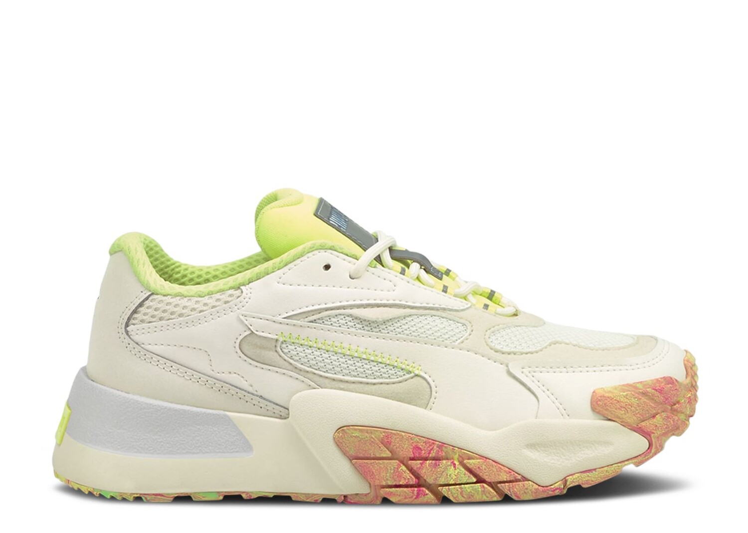 

Кроссовки Puma Wmns Hedra 'Chaos - Marshmallow Fizzy Yellow', кремовый, Бежевый