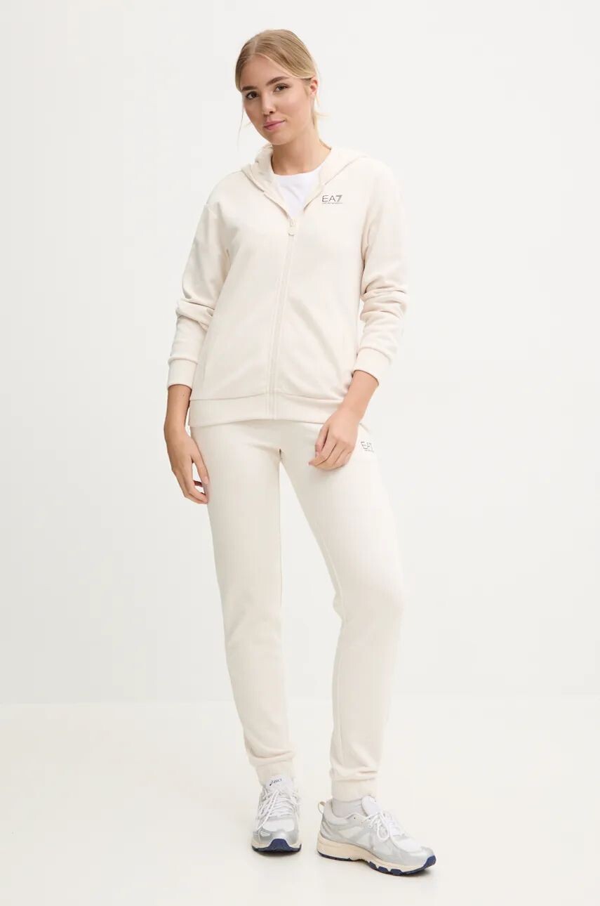 

Спортивный костюм EA7 Emporio Armani, бежевый