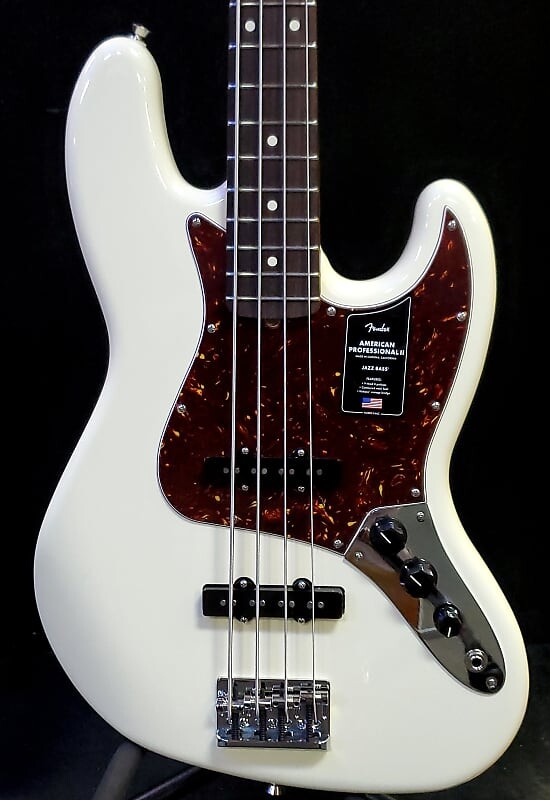 

Басс гитара Fender American Professional II Jazz Bass with Rosewood Fretboard Olympic White - FREE Set up