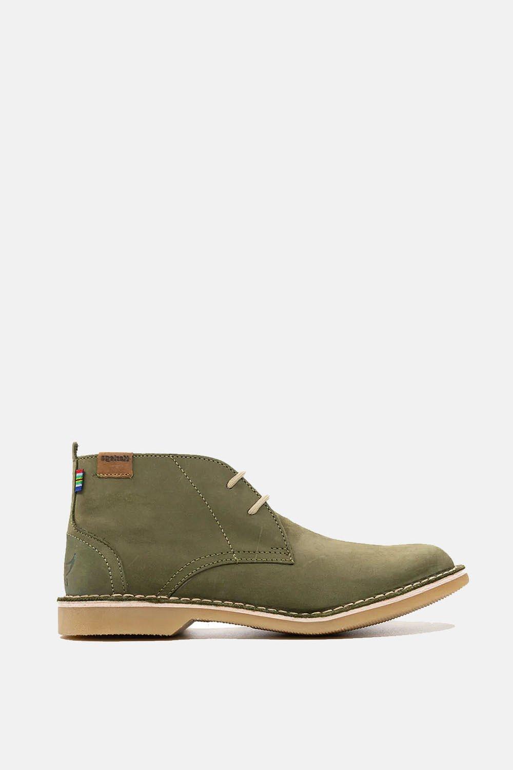Ботинки Kariega из нубука унисекс из нубука Veldskoen Shoes, зеленый кожаные ботинки чукка buckland chatham тан