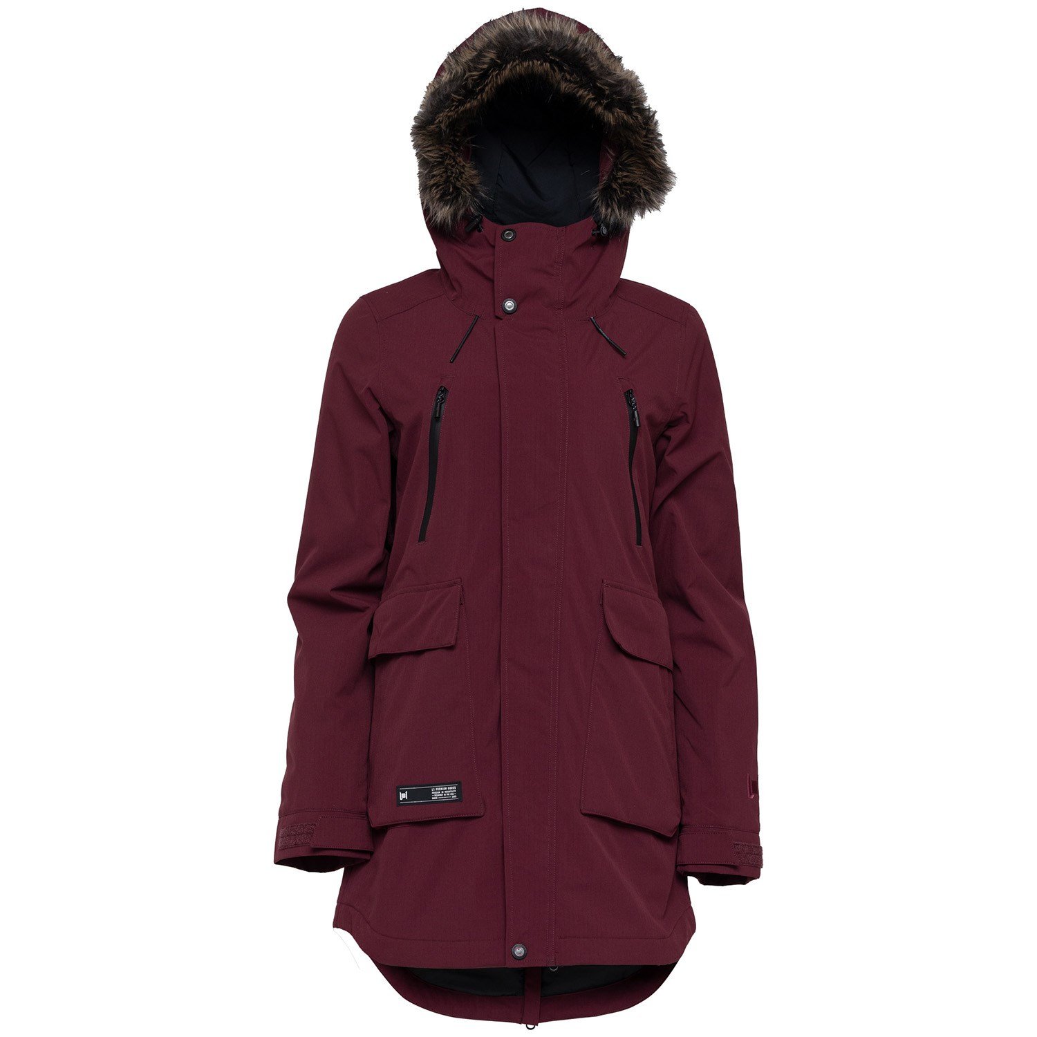 цена Куртка L1 Fairbanks, цвет Port