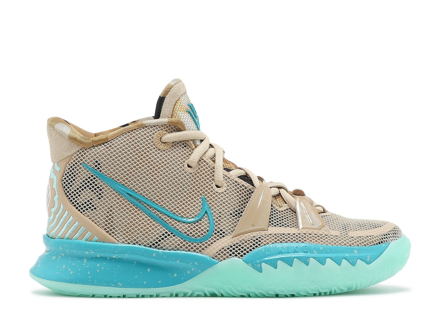 

Кроссовки Nike Kyrie 7 Gs 'Ripple', коричневый