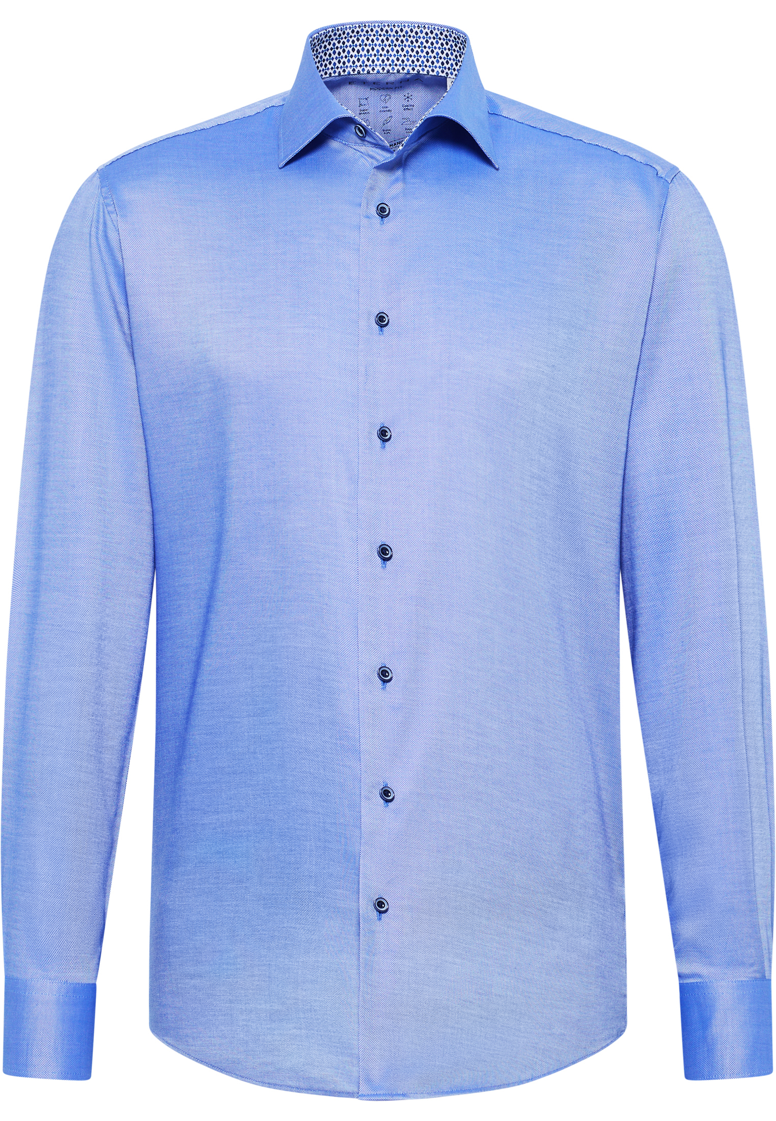 Рубашка Eterna MODERN FIT, цвет royal blau